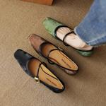 Exquisite Handmade Leather Women's Shoes: Luxury Craftsmanship & Elegance(EcqiH-2876)