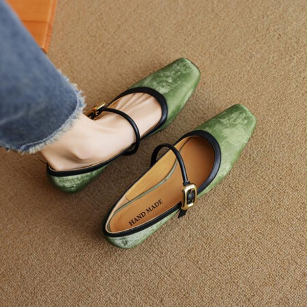 Exquisite Handmade Leather Women's Shoes: Luxury Craftsmanship & Elegance(EcqiH-2876)