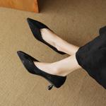 Handcrafted Leather Women's Shoes: Elegant Luxury Quality(EcqiHL-2763-4)