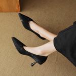 Elegant Handcrafted Leather Women's Shoes with Luxurious Craftsmanship(EcqiHL-2763)