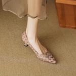 Luxurious Handmade Leather Women’s Shoes with Elegance(EcqiH-2906)