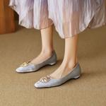 Handcrafted Genuine Leather Women's Shoes - Luxurious Elegance(EcqiH-2908)