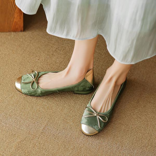 Handcrafted Genuine Leather Women's Shoes: Luxury, Elegance, and Quality.(EcqiH-2905)