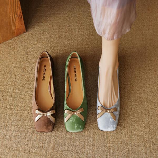 Exquisite Handcrafted Leather Women's Shoes: Luxe Elegance Perfected(EcqiH-2918)