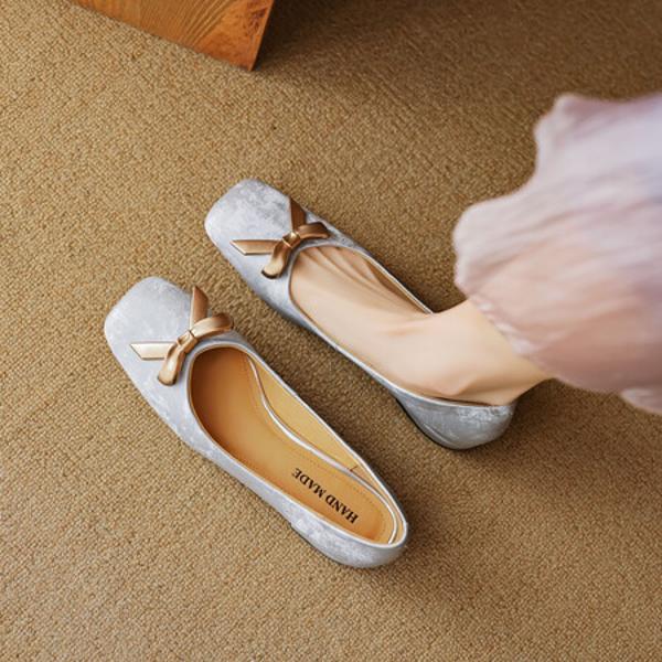 Exquisite Handcrafted Leather Women's Shoes: Luxe Elegance Perfected(EcqiH-2918)