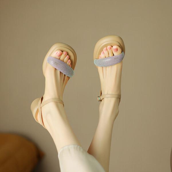 Handcrafted Luxury Leather Women's Shoes - Timeless Elegance(EcqiH-1685)