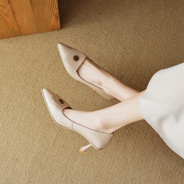 Exquisite Handcrafted Leather Women’s Shoes for Elegant Style(EcqiHL-2920)