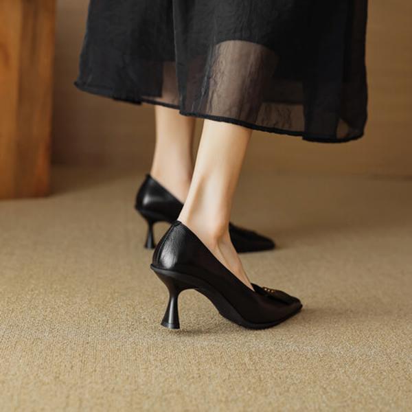 Exquisite Handcrafted Leather Women’s Shoes for Elegant Style(EcqiHL-2920)