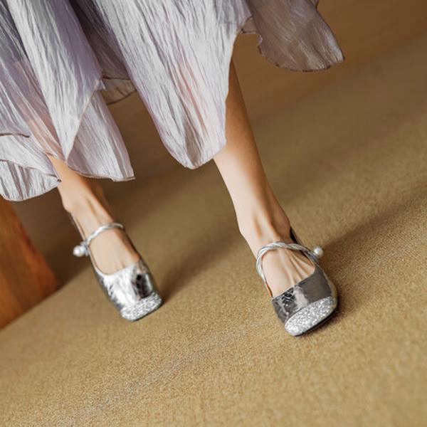 Elegantly Crafted Luxury Handmade Leather Women's Shoes(EcqiH-3026)