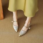 Handcrafted Leather Women's Shoes: Elegance Meets Luxurious Craftsmanship(EcqiH-3032)