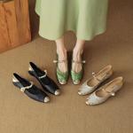 Handcrafted Luxury Leather Women’s Shoes: Elegance Meets Artisanal Quality(EcqiHL-3056)