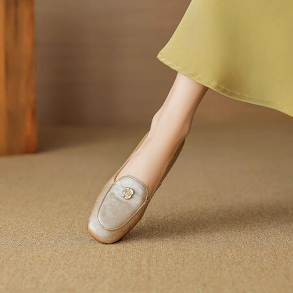 Handcrafted Luxury Genuine Leather Women’s Shoes - Elegant Quality(EcqiH-3090)