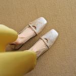 Exquisite Handcrafted Leather Shoes for Elegant Women(EcqiHL-3188)