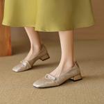 Exquisite Handcrafted Leather Shoes for Elegant Women(EcqiHL-3188)