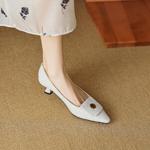 Elegant High-End Handcrafted Leather Women's Shoes(EcqiH-3320)