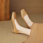 Handcrafted Luxury Genuine Leather Women's Shoes(EcqiHL-3359)