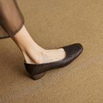 Luxurious Handmade Leather Women's Shoes: Craftsmanship Redefined(EcqiH-3345)