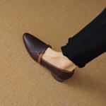 Handcrafted Luxury Leather Women's Shoes: Exquisite Artistry & Elegance(EcqiH-3601)