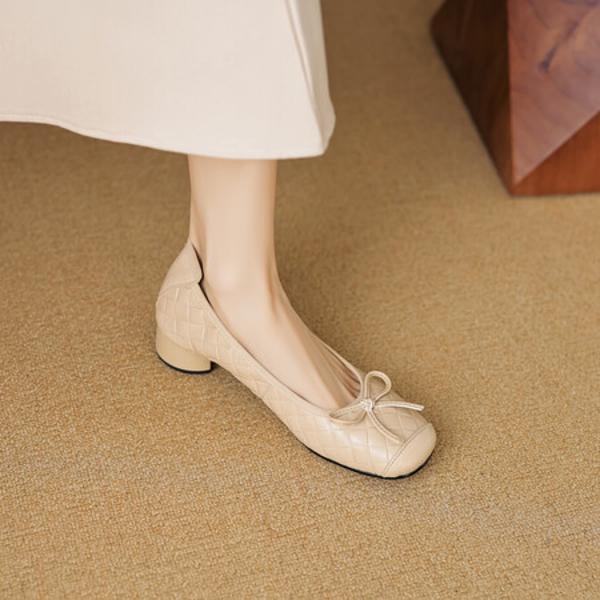 Elegant Artisan Crafted Genuine Leather Women's Shoes(EcqiH-3616)