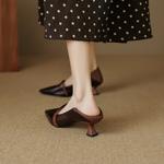 Elegant Handmade Leather Women's Shoes: Luxury Craftsmanship Redefined(EcqiH-3637)