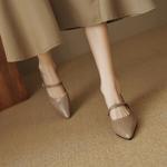 Elegantly Crafted Genuine Leather Women's Shoes: Luxury & Superior Quality(EcqiH-3665)