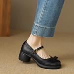 Handcrafted Luxury Leather Women’s Shoes - Elegance Redefined(EcqiH-3672)