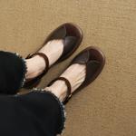 Handcrafted Luxury Leather Women's Shoes - Exquisite Elegance(EcqiH-3702)