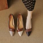 Exquisite Handcrafted Leather Women’s Shoes: Elegance Meets Luxury(EcqiH-3650)