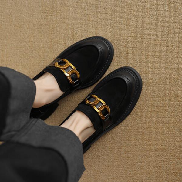 Handcrafted Genuine Leather Women's Shoes - Luxurious Elegance Redefined(EcqiHY-3720)