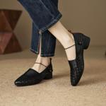 Exquisite Handmade Leather Women's Shoes: Luxury, Elegance & Craftsmanship(EcqiH-3725)