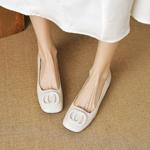 Elegant Handcrafted Leather Women's Shoes of Luxury(EcqiH-3730)