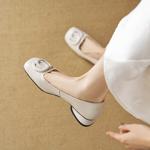 Elegant Handcrafted Leather Women's Shoes of Luxury(EcqiH-3730)