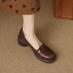 "Elegant Handmade Leather Women’s Shoes: A Blend of Craftsmanship and Luxury"(EcqiH-3765)