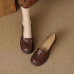 "Elegant Handmade Leather Women’s Shoes: A Blend of Craftsmanship and Luxury"(EcqiH-3765)