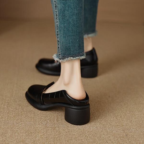 "Elegant Handmade Leather Women’s Shoes: A Blend of Craftsmanship and Luxury"(EcqiH-3765)