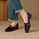 Exquisite Handcrafted Leather Women's Shoes: Elegance Meets Luxury Craftsmanship(EcqiH-3762)