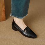 Exquisite Handcrafted Leather Women's Shoes: Elegance Meets Luxury Craftsmanship(EcqiH-3762)