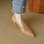 Handcrafted Genuine Leather Women's Shoes: Elegant Luxury Quality(EcqiHL-2791-Z)