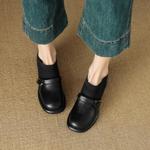 Handcrafted Luxury Genuine Leather Women's Shoes: Elegance & Quality Redefined(EcqiH-6030)