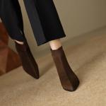 Handcrafted Leather Women's Shoes: Luxury Elegance(EcqiH-6118)