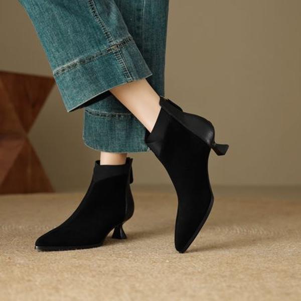 Handcrafted Leather Women's Shoes: Luxury Elegance(EcqiH-6118)