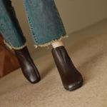 Exquisite Handcrafted Leather Women's Shoes: The Essence of Luxury and Elegance(EcqiHL-6132)