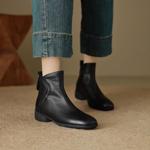 Exquisite Handcrafted Leather Women's Shoes: The Essence of Luxury and Elegance(EcqiHL-6132)