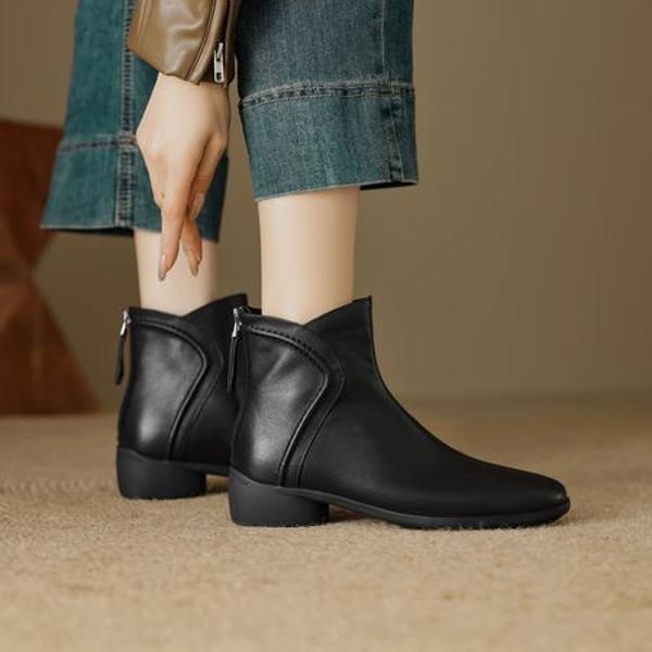 Exquisite Handcrafted Leather Women's Shoes: The Essence of Luxury and Elegance(EcqiHL-6132)