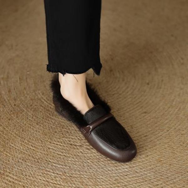 Exquisite Handcrafted Leather Women's Shoes - Luxurious Elegance(EcqiH-6130)