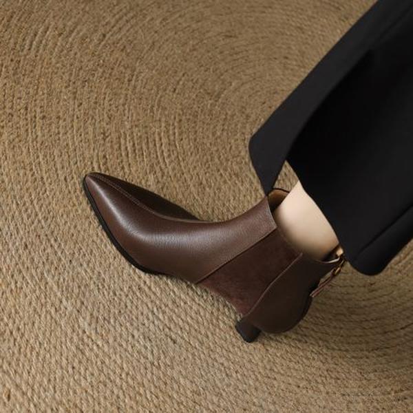 Handcrafted Genuine Leather Women's Shoes - Luxury Elegance(EcqiH-6150)