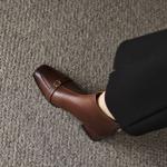 Luxury Handmade Leather Shoes for Elegant Women(EcqiH-6135)