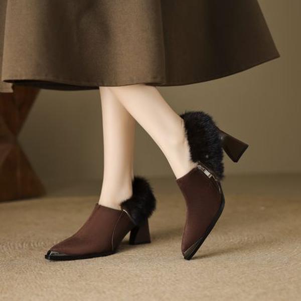 Handcrafted Luxury Leather Women's Shoes(EcqiH-6160)