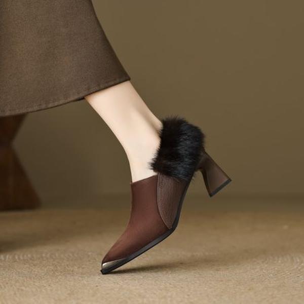 Handcrafted Luxury Leather Women's Shoes(EcqiH-6160)