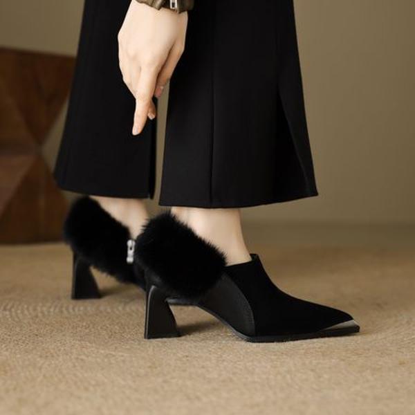 Handcrafted Luxury Leather Women's Shoes(EcqiH-6160)